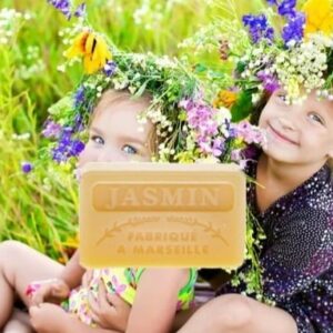Petite Savonnette Marseillaise 60gr Jasmin