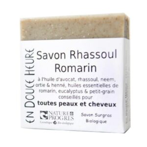 Savon Rhassoul Romarin 100gr