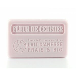 Savon fleur de cerisier au lait d'ânesse 100gr