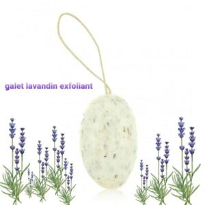 Savon Galet Lavandin 155 gr avec corde