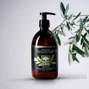 Savon d'Alep Liquide 20% Huile de Baies de Laurier BIO 500ml