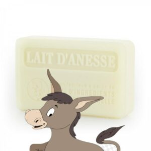Savon au lait d'ânesse 100% Nature 125gr