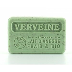 Savon verveine exfoliant au lait d'ânesse 100gr
