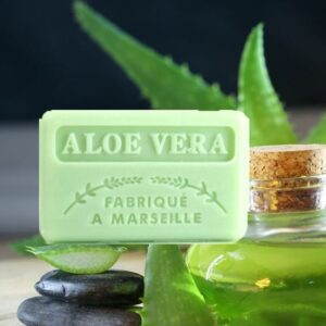 Savonnette Marseillaise 125gr Aloé Vera