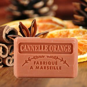 Savonnette Marseillaise 125gr Cannelle Orange