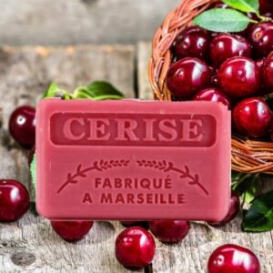 Savonnette Marseillaise 125gr Cerise