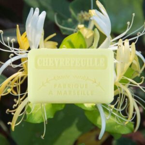 Savonnette Marseillaise 125gr Chèvrefeuille