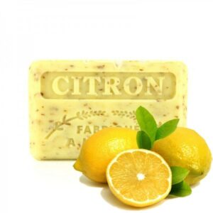 Savonnette Marseillaise 125gr Citron Broyé