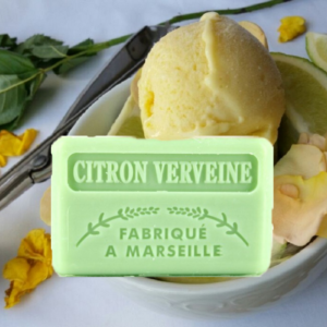 Savonnette Marseillaise 125gr Citron Verveine