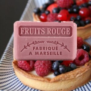 Savonnette Marseillaise 125gr Fruits Rouges