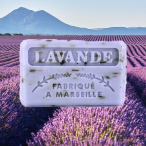 Savonnette Marseillaise 125gr Fleur de Lavande
