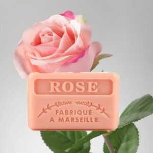 Savonnette Marseillaise 125gr Rose
