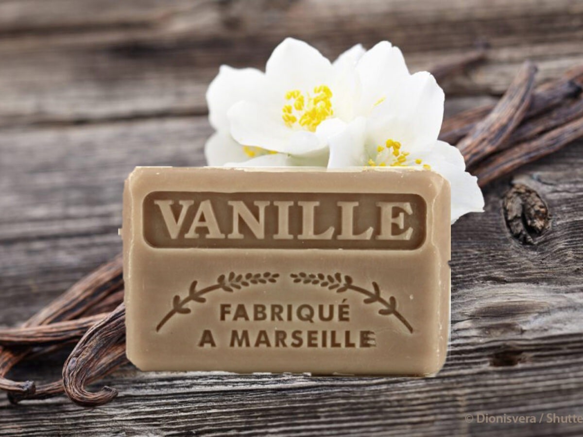 Savon fleur de coton artisanal 125gr La Savonnette Marseillaise