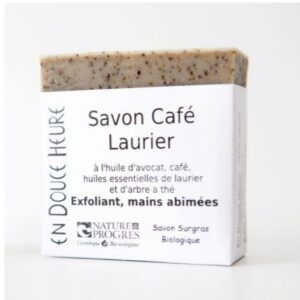 Savon Café Laurier 100gr  mains abimées
