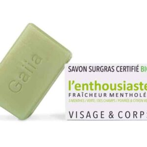 Savon surgras/certifié BIO l'Enthousiaste 100g