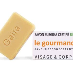 Savon surgras/certifié BIO le Gourmand 100g