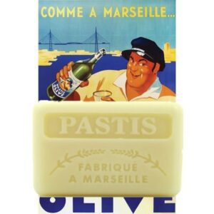 Savonnette Marseillaise 125gr Pastis